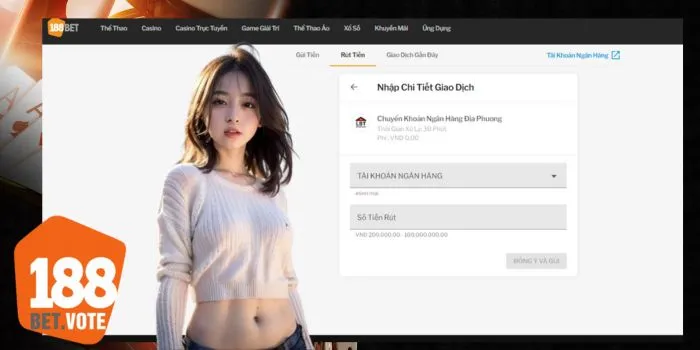 Rút tiền 188Bet đảm bảo thần tốc, tránh lộ dữ liệu Rút tiền 188Bet đảm bảo thần tốc, tránh lộ dữ liệu